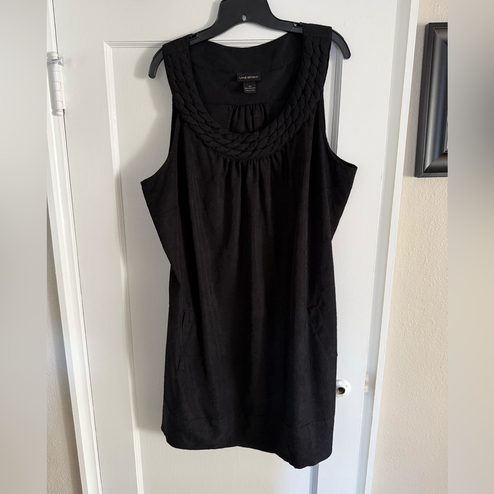 Lane Bryant Black Long Tank or Short Dress plus size 24
